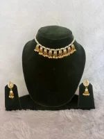 Classic Pearl & White Kundan Neckset