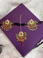 Bridal Chand Shishful with Maang Tikka