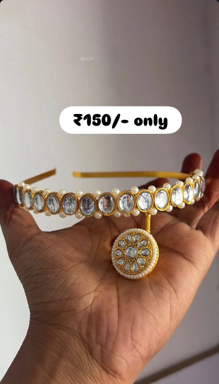 JB172.1 Shishful Hairband with Attached Rakhdi - Image 1