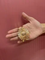 Viral Sunflower Handcuff Adjustable (Not Antitarnish) - Image 2