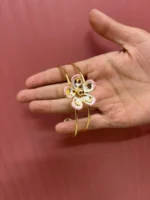Viral Floral Handcuff Adjustable (Not Antitarnish) - Image 2