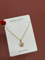 Antitarnish Floral Design Chain Waterproof