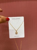 Antitarnish Floral Design Chain Waterproof - Image 2