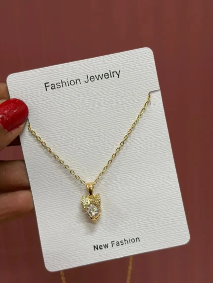 Antitarnish Floral Design Chain Waterproof