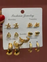 Viral Earring Combo Card (Not Antitarnish)