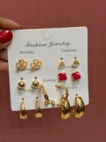 Viral Earring Combo Card (Not Antitarnish) - Image 2