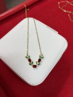 Anti tarnish tulip chain