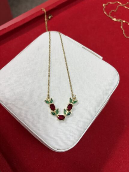 Anti tarnish tulip chain