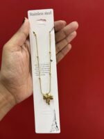 Anti tarnish bow chain