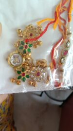 4 pcs Kashmiri watch+ Rakhi combo - Image 3