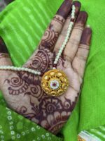 Gold borla with powai - Image 2